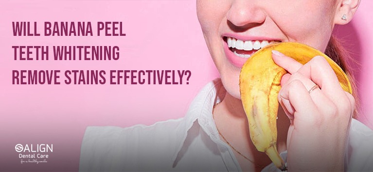 Will banana peel teeth whitening remove stains effectively