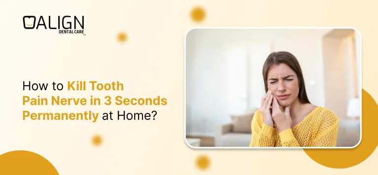 How to Kill Tooth Pain Nerve in 3 Seconds Permanently at Home